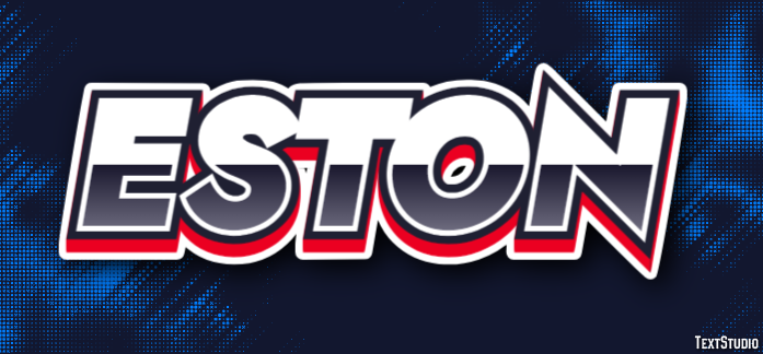 Eston Text effect