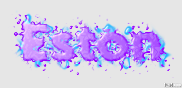 Eston Text effect