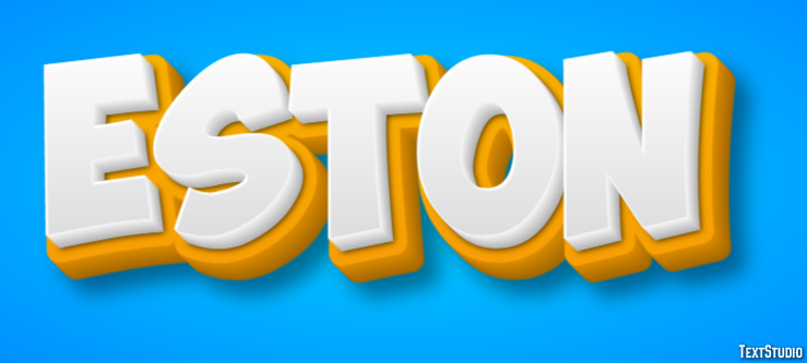 Eston Text effect
