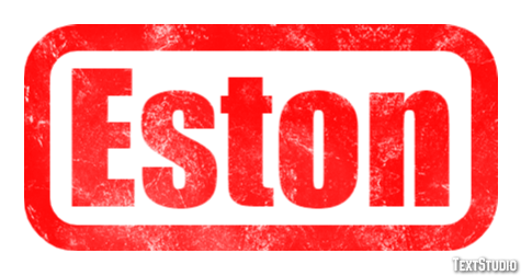 Eston Text effect