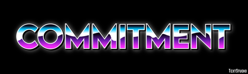 Commitment Efecto de Texto