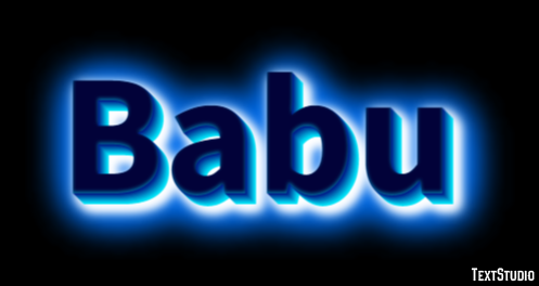Babu Text Effect