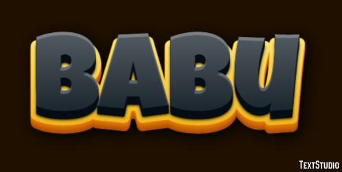 Babu Text Effect