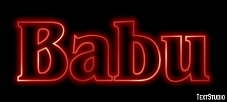 Babu Text Effect