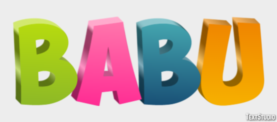 Babu Text Effect