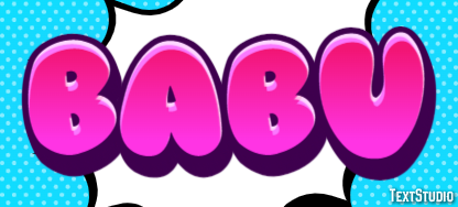Babu Text Effect
