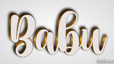 Babu Text Effect