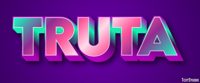 Truta Efekt tekstowy