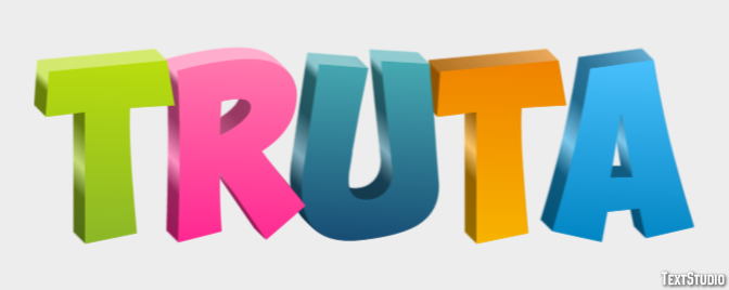 Truta Efekt tekstowy