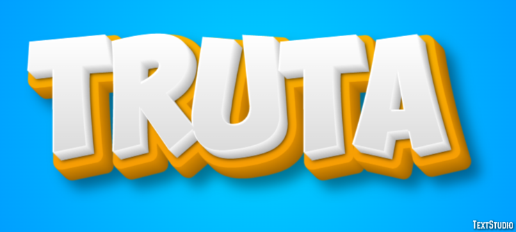 Truta Efekt tekstowy