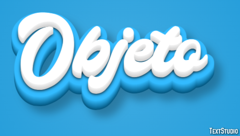 Objeto Efeito de texto