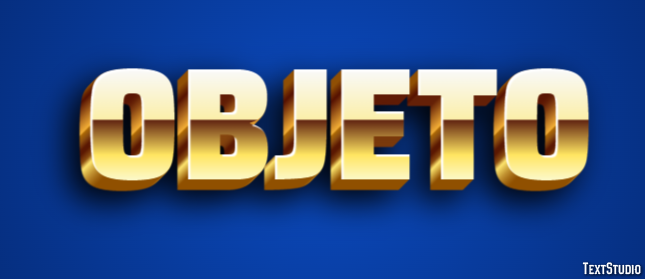 Objeto Efeito de texto