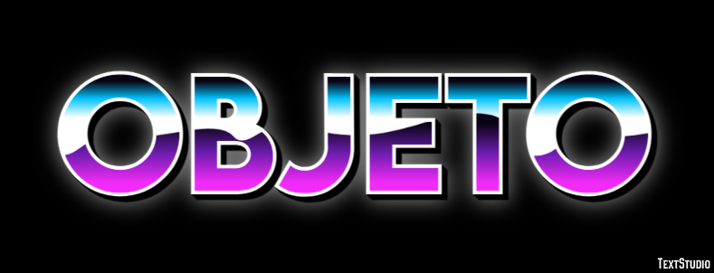 Objeto Efeito de texto