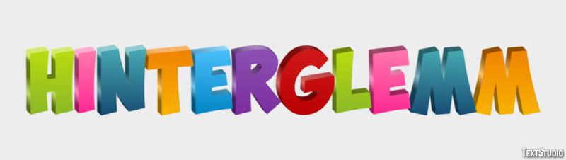 Hinterglemm Efekt tekstowy