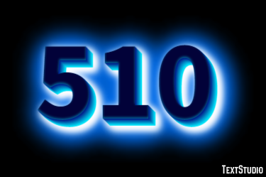 510 Effetto testo