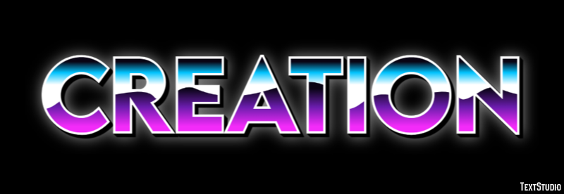 Creation Text Effect