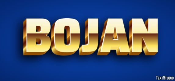 Bojan Text Effect