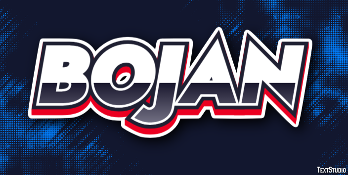 Bojan Text effect
