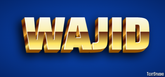 Wajid Text Effect