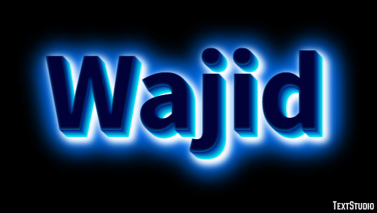 Wajid テキスト効果