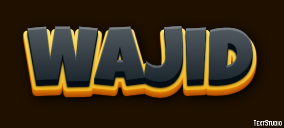 Wajid Text Effect