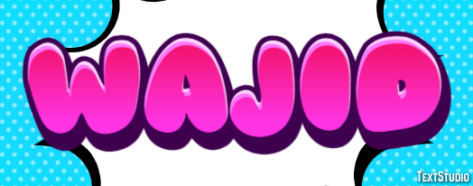 Wajid Text Effect