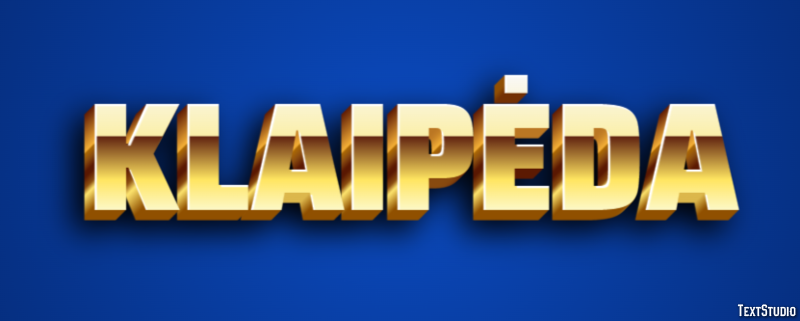 Klaipėda Efekt tekstowy