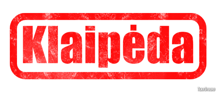 Klaipėda Efekt tekstowy