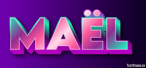 Maël Effetto testo