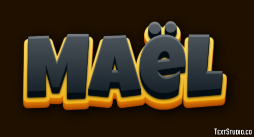 Maël Texteffekt
