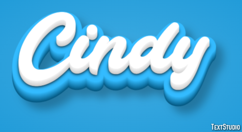 Cindy Effetto testo