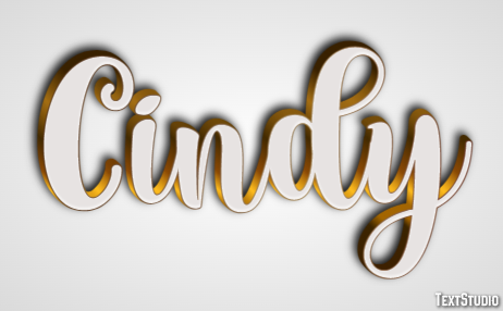 Cindy Texteffekt