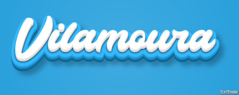 Vilamoura Tekst Effect