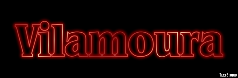 Vilamoura Tekst Effect