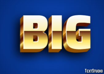 Big Text Effect