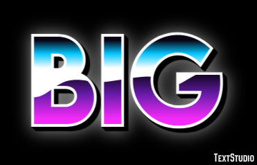 Big Text Effect