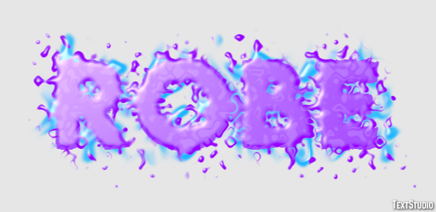 Robe Effet de Texte