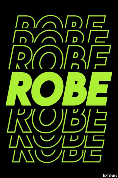 Robe Effet de Texte