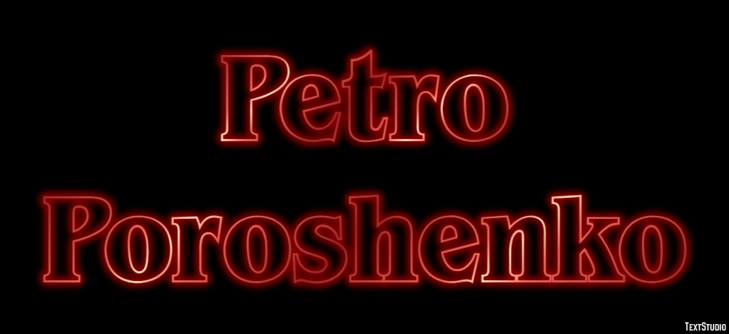 Petro Poroshenko Efeito do texto