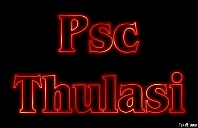 Psc Thulasi Tekst effect