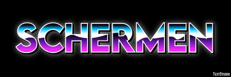 Schermen テキスト効果