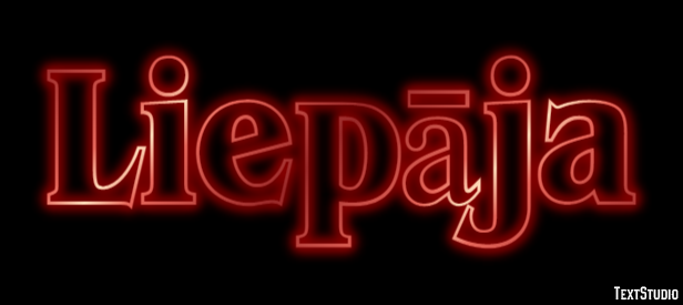 Liepāja Efekt tekstowy