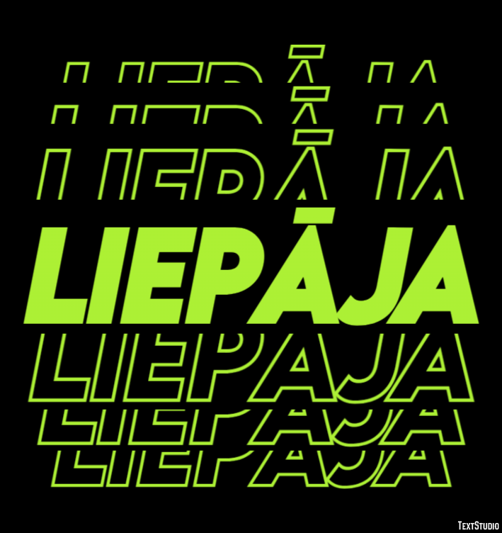 Liepāja Efekt tekstowy