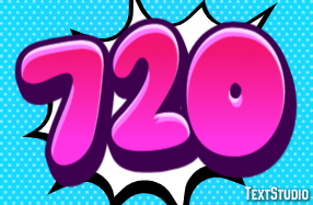 720 Text Effect