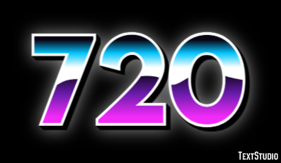 720 Text Effect