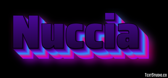 Nuccia Effetto testo