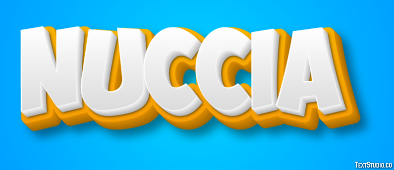 Nuccia Efecto de Texto