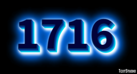 1716 テキスト効果