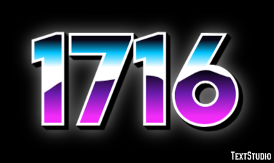 1716 テキスト効果