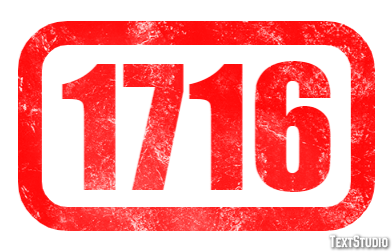 1716 Efekt tekstowy